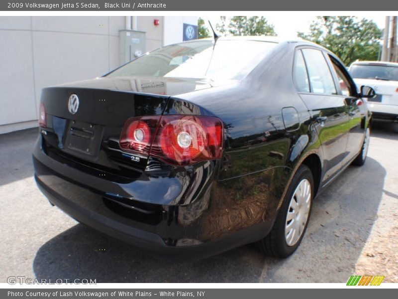 Black Uni / Anthracite 2009 Volkswagen Jetta S Sedan