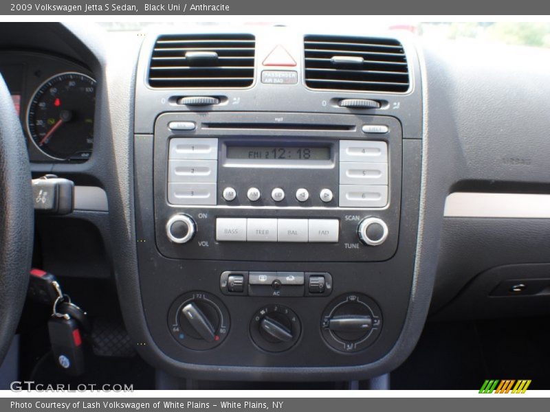 Black Uni / Anthracite 2009 Volkswagen Jetta S Sedan