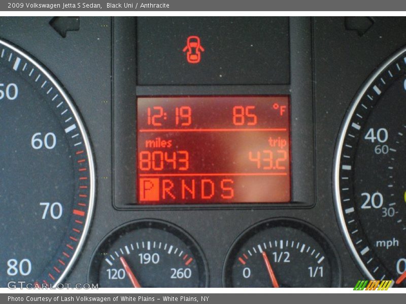 Black Uni / Anthracite 2009 Volkswagen Jetta S Sedan