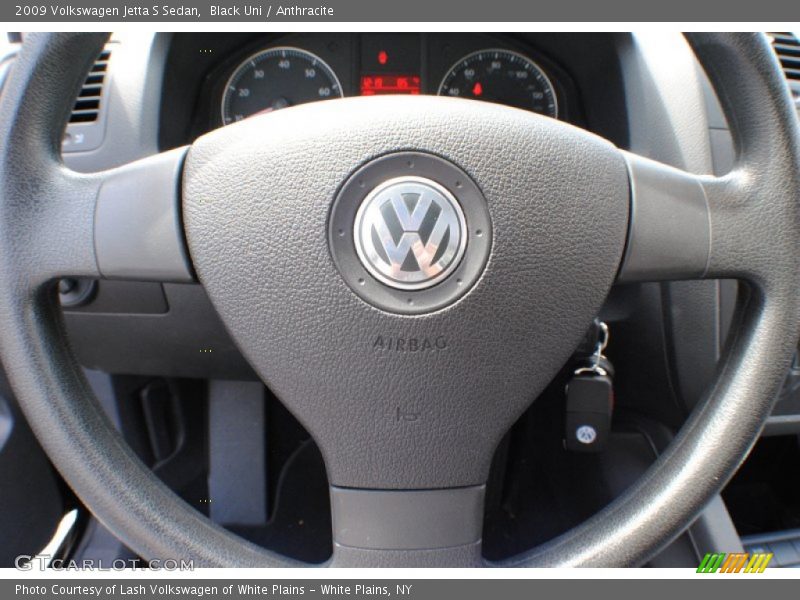 Black Uni / Anthracite 2009 Volkswagen Jetta S Sedan