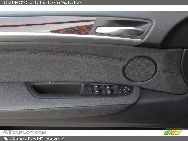 Black Sapphire Metallic / Black 2009 BMW X5 xDrive48i