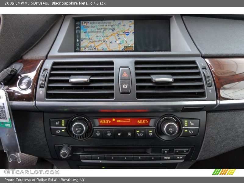Black Sapphire Metallic / Black 2009 BMW X5 xDrive48i