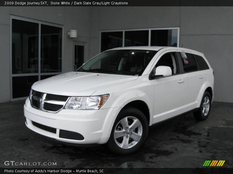 Stone White / Dark Slate Gray/Light Graystone 2009 Dodge Journey SXT