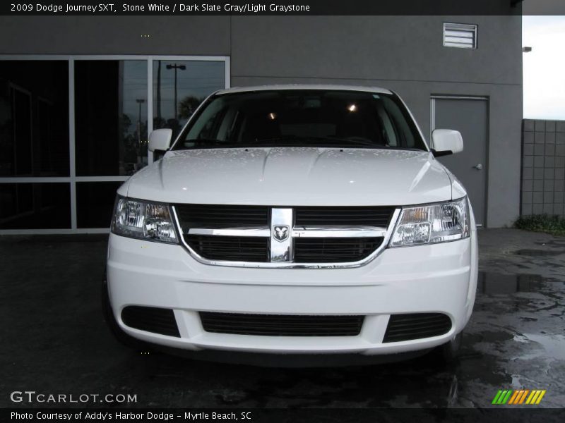 Stone White / Dark Slate Gray/Light Graystone 2009 Dodge Journey SXT