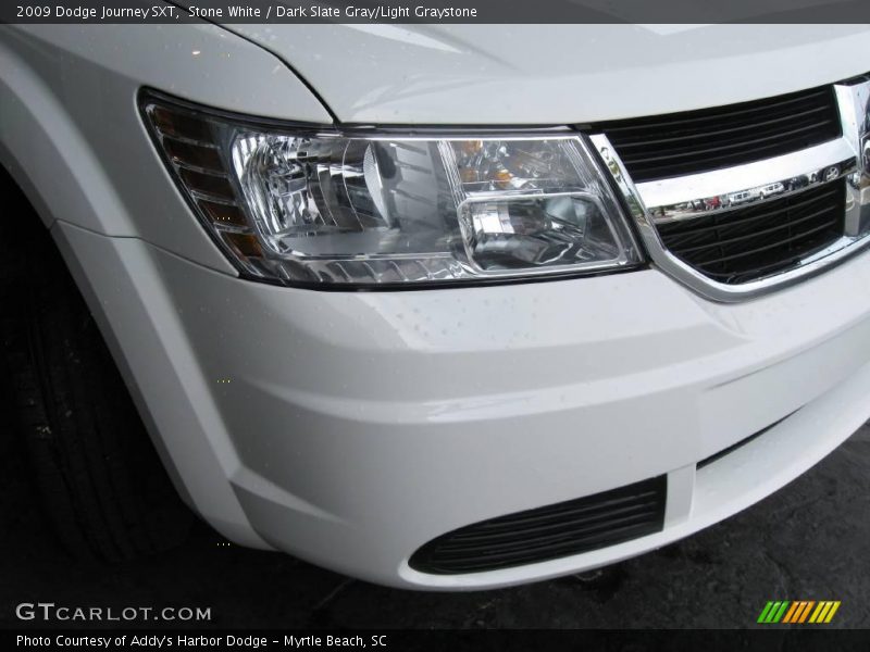 Stone White / Dark Slate Gray/Light Graystone 2009 Dodge Journey SXT