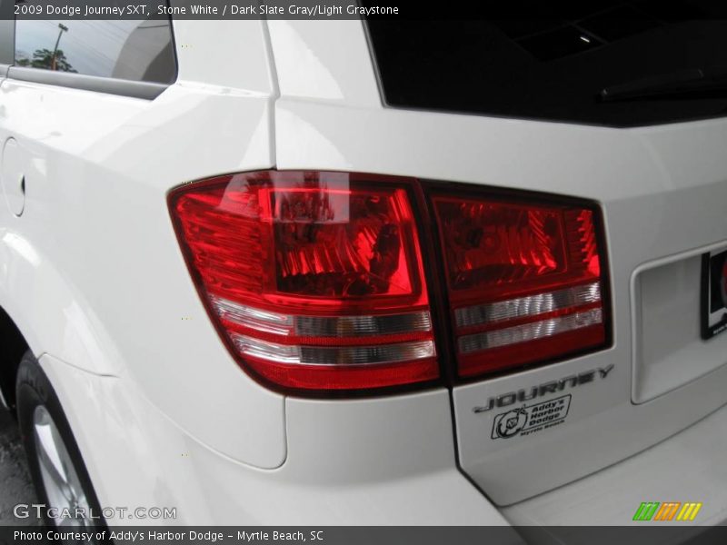 Stone White / Dark Slate Gray/Light Graystone 2009 Dodge Journey SXT