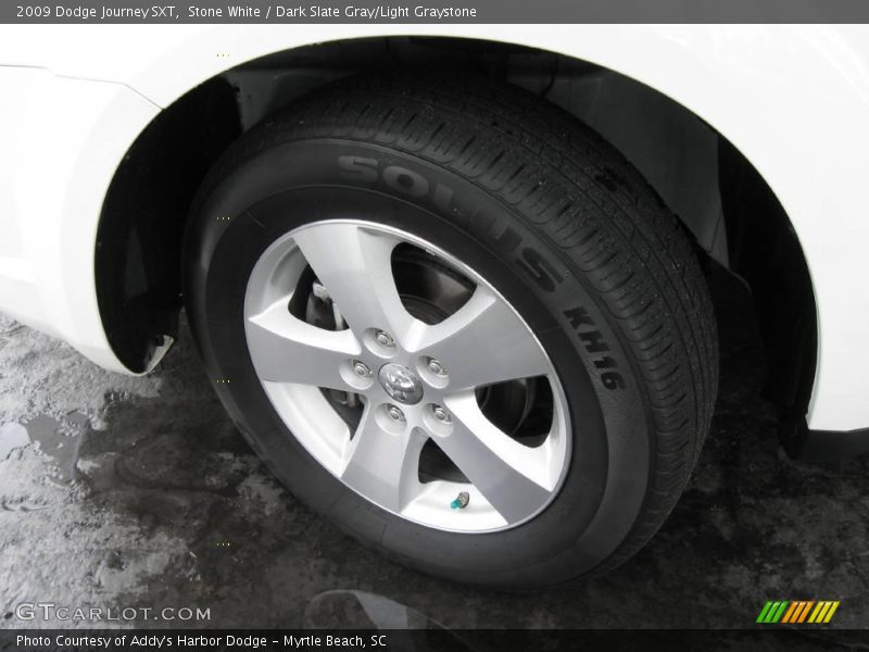 Stone White / Dark Slate Gray/Light Graystone 2009 Dodge Journey SXT