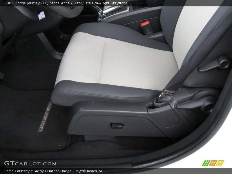 Stone White / Dark Slate Gray/Light Graystone 2009 Dodge Journey SXT