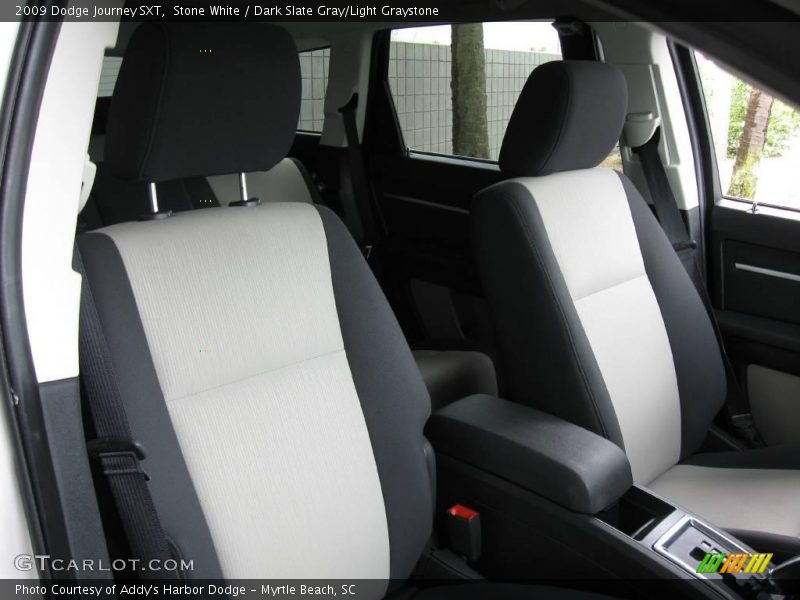 Stone White / Dark Slate Gray/Light Graystone 2009 Dodge Journey SXT