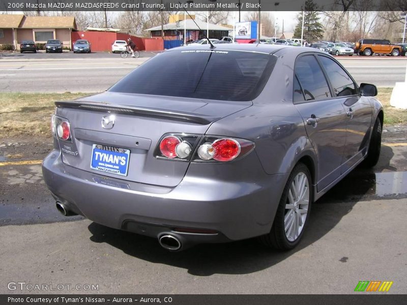 Liquid Platinum Metallic / Black 2006 Mazda MAZDA6 MAZDASPEED6 Grand Touring