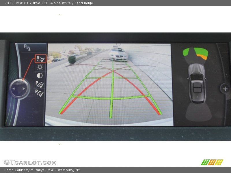 Alpine White / Sand Beige 2012 BMW X3 xDrive 35i