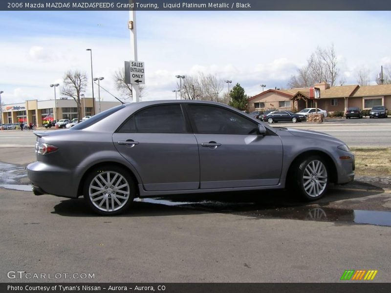 Liquid Platinum Metallic / Black 2006 Mazda MAZDA6 MAZDASPEED6 Grand Touring