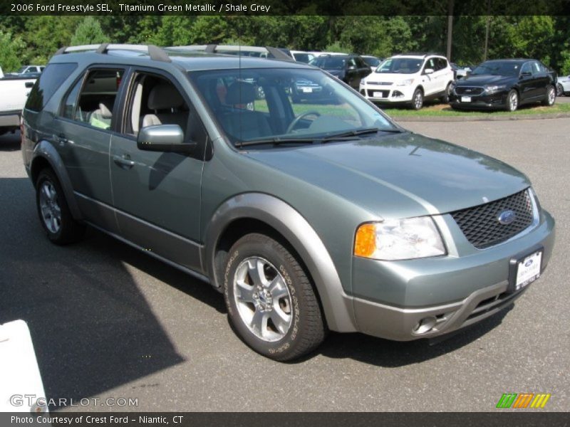 Titanium Green Metallic / Shale Grey 2006 Ford Freestyle SEL