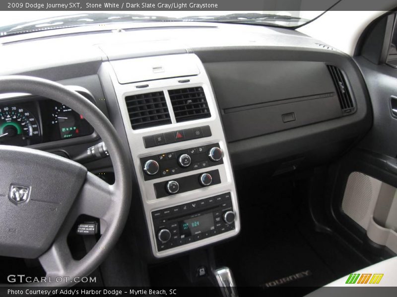 Stone White / Dark Slate Gray/Light Graystone 2009 Dodge Journey SXT