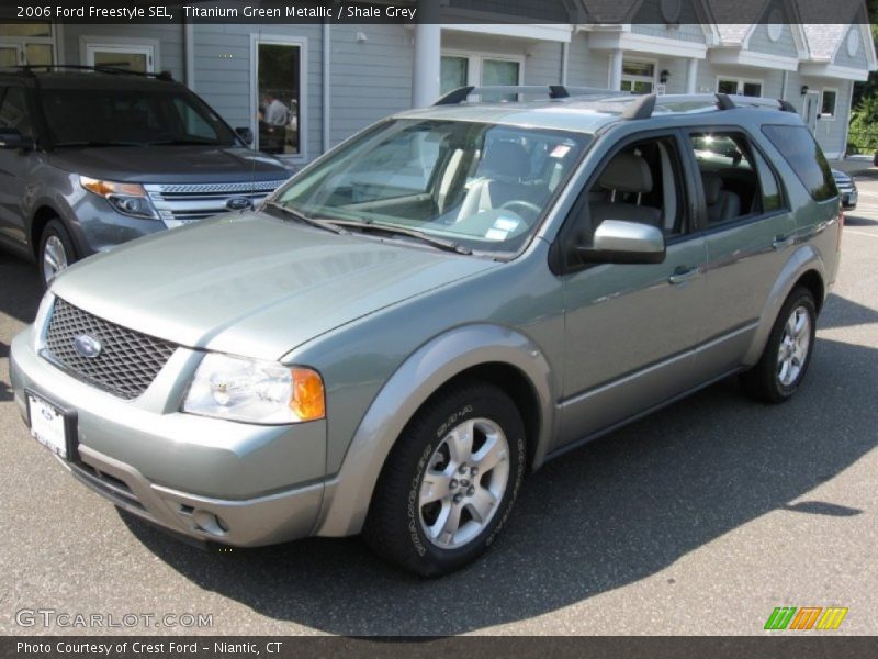 Titanium Green Metallic / Shale Grey 2006 Ford Freestyle SEL