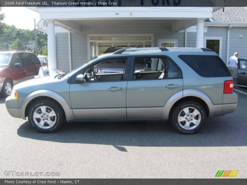 Titanium Green Metallic / Shale Grey 2006 Ford Freestyle SEL