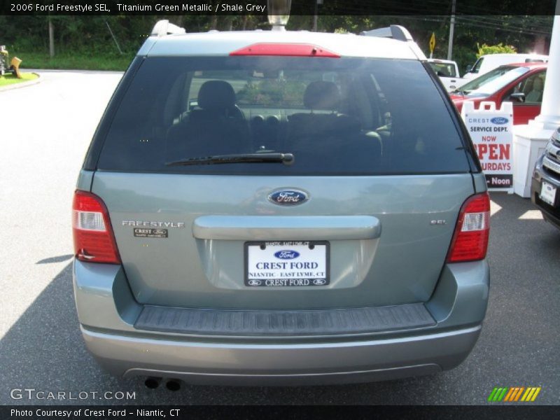 Titanium Green Metallic / Shale Grey 2006 Ford Freestyle SEL