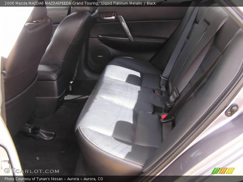 Liquid Platinum Metallic / Black 2006 Mazda MAZDA6 MAZDASPEED6 Grand Touring