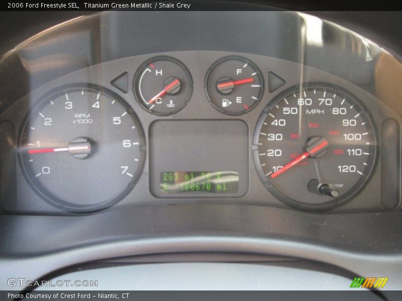 Titanium Green Metallic / Shale Grey 2006 Ford Freestyle SEL
