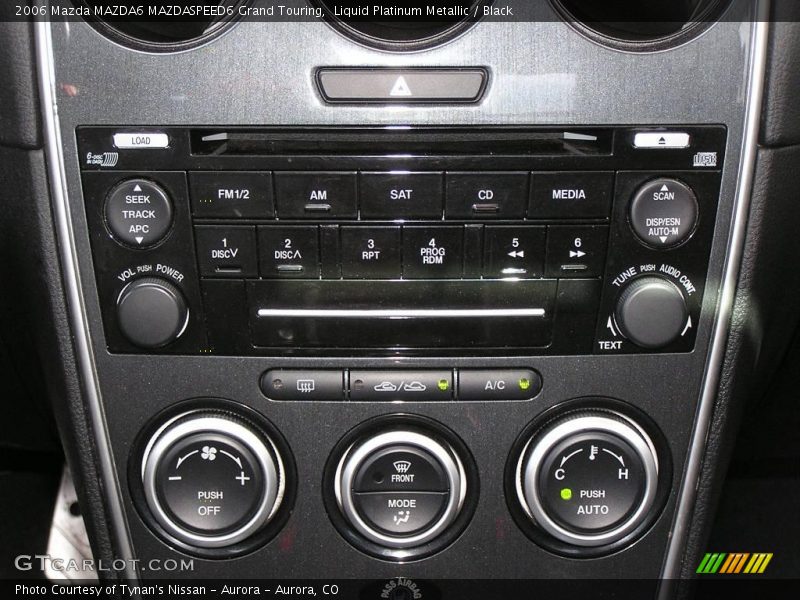 Liquid Platinum Metallic / Black 2006 Mazda MAZDA6 MAZDASPEED6 Grand Touring