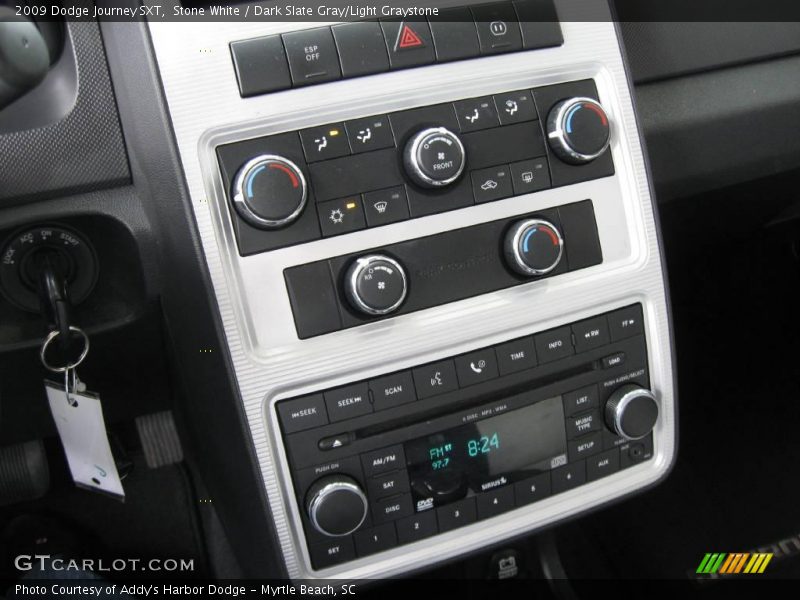 Stone White / Dark Slate Gray/Light Graystone 2009 Dodge Journey SXT