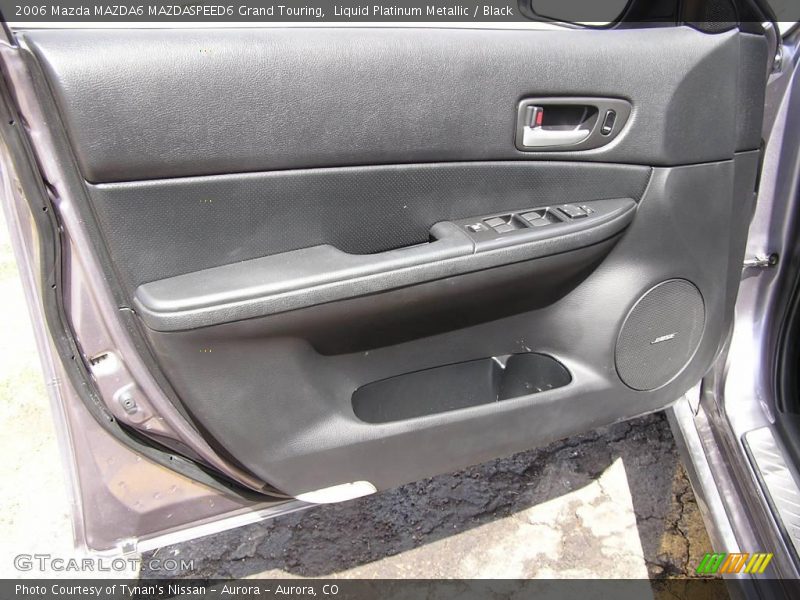 Liquid Platinum Metallic / Black 2006 Mazda MAZDA6 MAZDASPEED6 Grand Touring