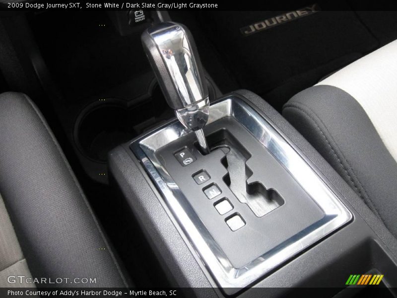 Stone White / Dark Slate Gray/Light Graystone 2009 Dodge Journey SXT