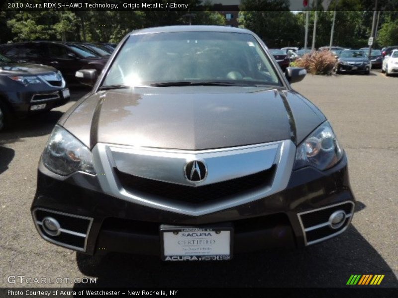 Grigio Metallic / Ebony 2010 Acura RDX SH-AWD Technology