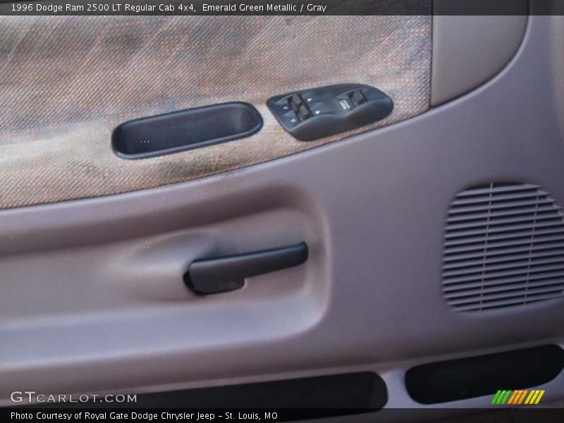 Emerald Green Metallic / Gray 1996 Dodge Ram 2500 LT Regular Cab 4x4