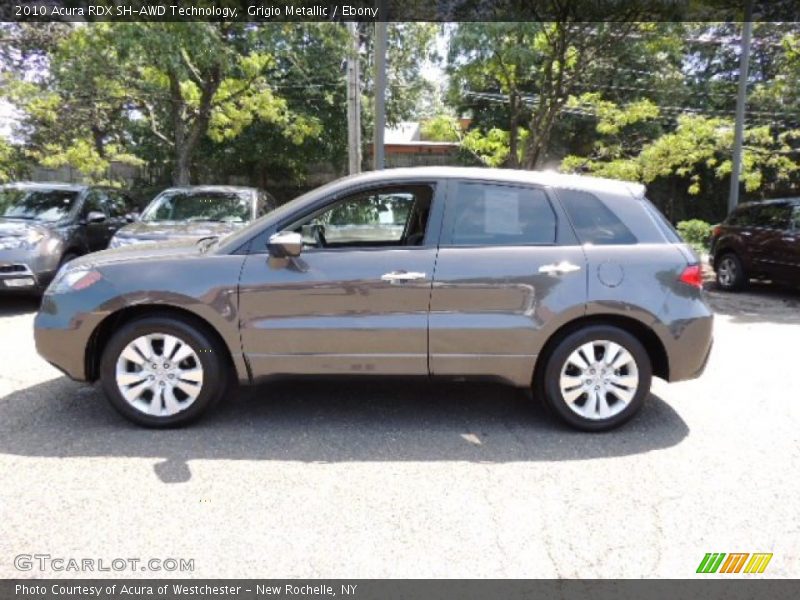 Grigio Metallic / Ebony 2010 Acura RDX SH-AWD Technology
