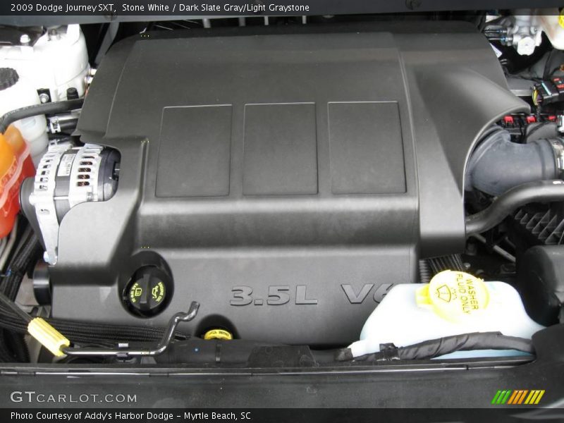 Stone White / Dark Slate Gray/Light Graystone 2009 Dodge Journey SXT