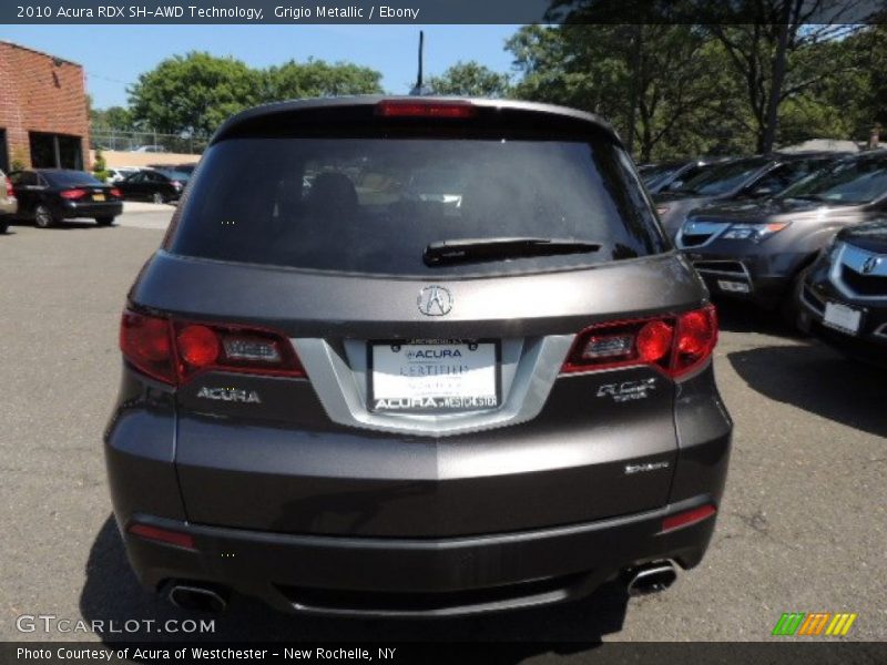 Grigio Metallic / Ebony 2010 Acura RDX SH-AWD Technology
