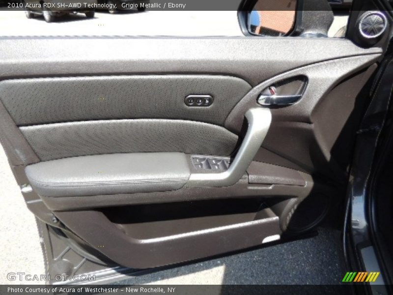 Grigio Metallic / Ebony 2010 Acura RDX SH-AWD Technology