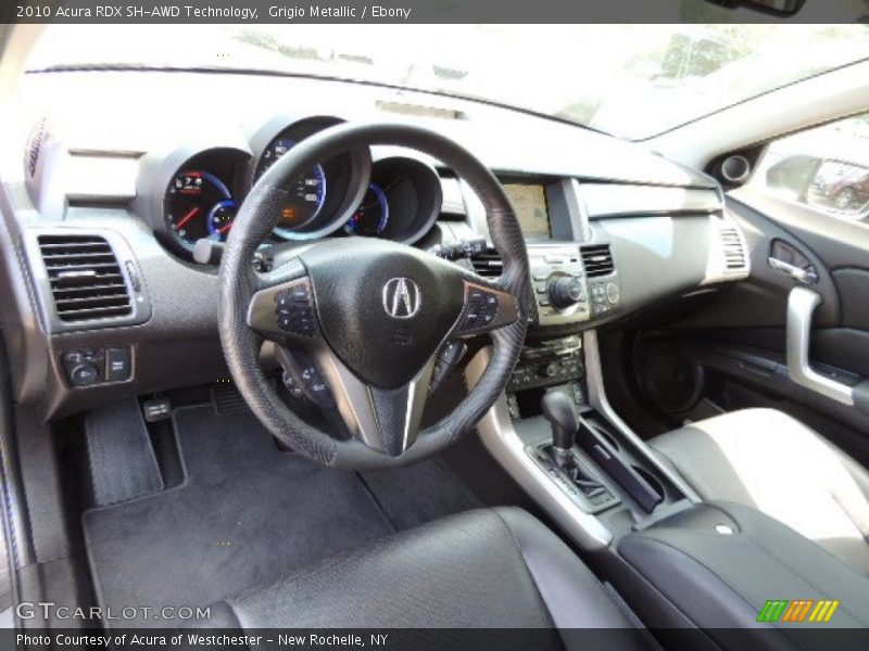 Grigio Metallic / Ebony 2010 Acura RDX SH-AWD Technology