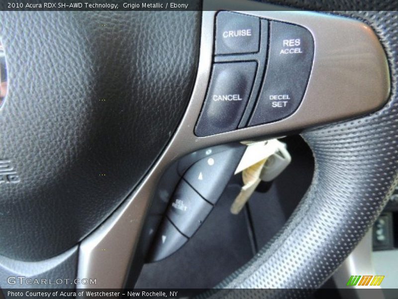Grigio Metallic / Ebony 2010 Acura RDX SH-AWD Technology