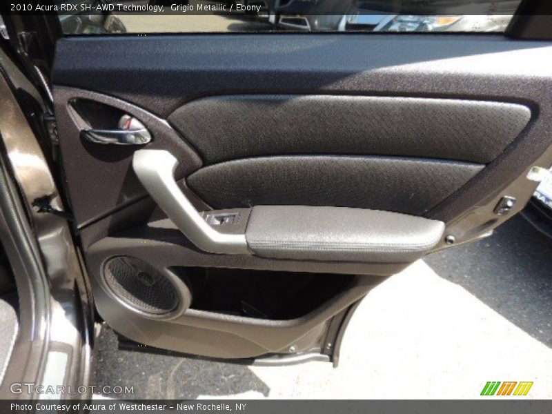 Grigio Metallic / Ebony 2010 Acura RDX SH-AWD Technology