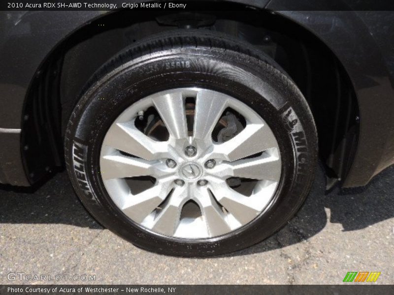 Grigio Metallic / Ebony 2010 Acura RDX SH-AWD Technology