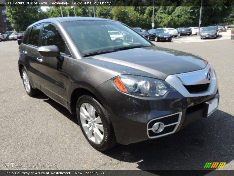 Grigio Metallic / Ebony 2010 Acura RDX SH-AWD Technology
