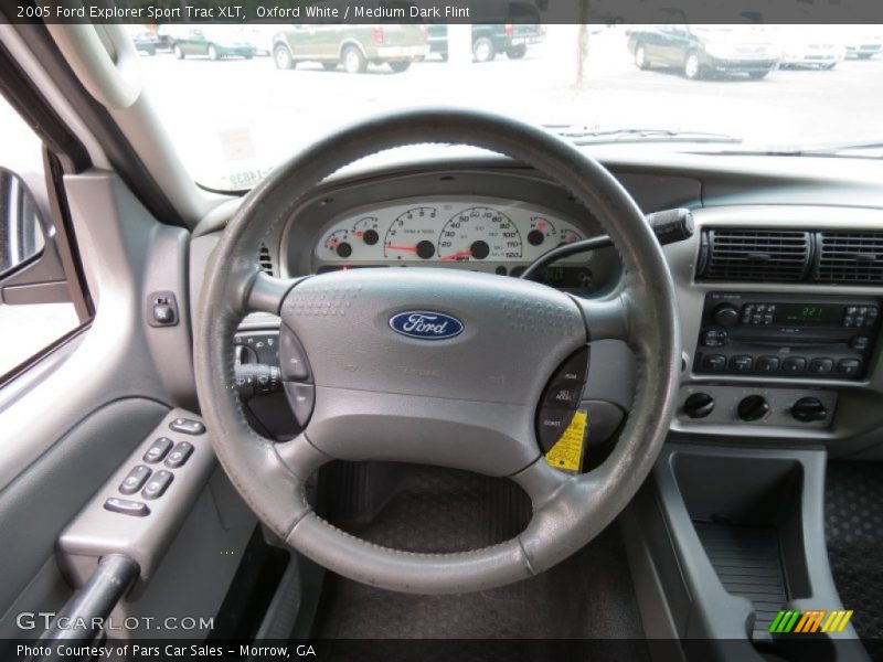 Oxford White / Medium Dark Flint 2005 Ford Explorer Sport Trac XLT