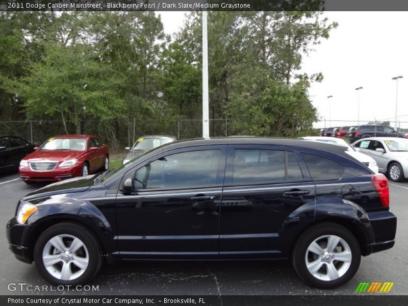 Blackberry Pearl / Dark Slate/Medium Graystone 2011 Dodge Caliber Mainstreet