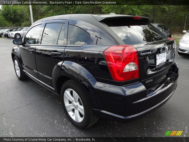 Blackberry Pearl / Dark Slate/Medium Graystone 2011 Dodge Caliber Mainstreet