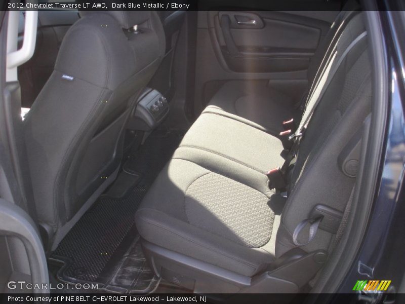 Dark Blue Metallic / Ebony 2012 Chevrolet Traverse LT AWD
