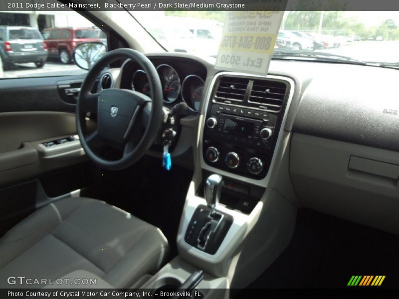 Blackberry Pearl / Dark Slate/Medium Graystone 2011 Dodge Caliber Mainstreet