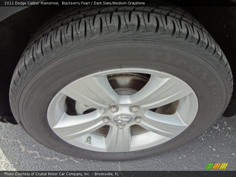 Blackberry Pearl / Dark Slate/Medium Graystone 2011 Dodge Caliber Mainstreet