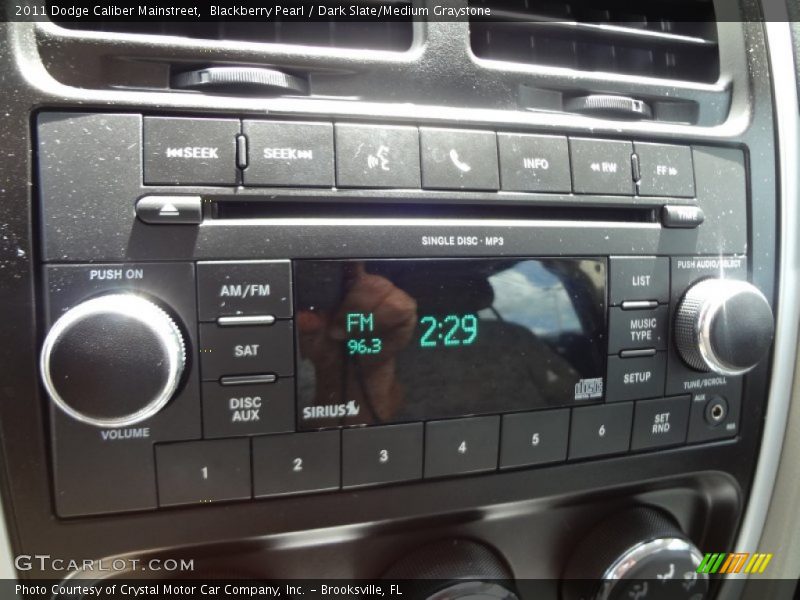 Blackberry Pearl / Dark Slate/Medium Graystone 2011 Dodge Caliber Mainstreet