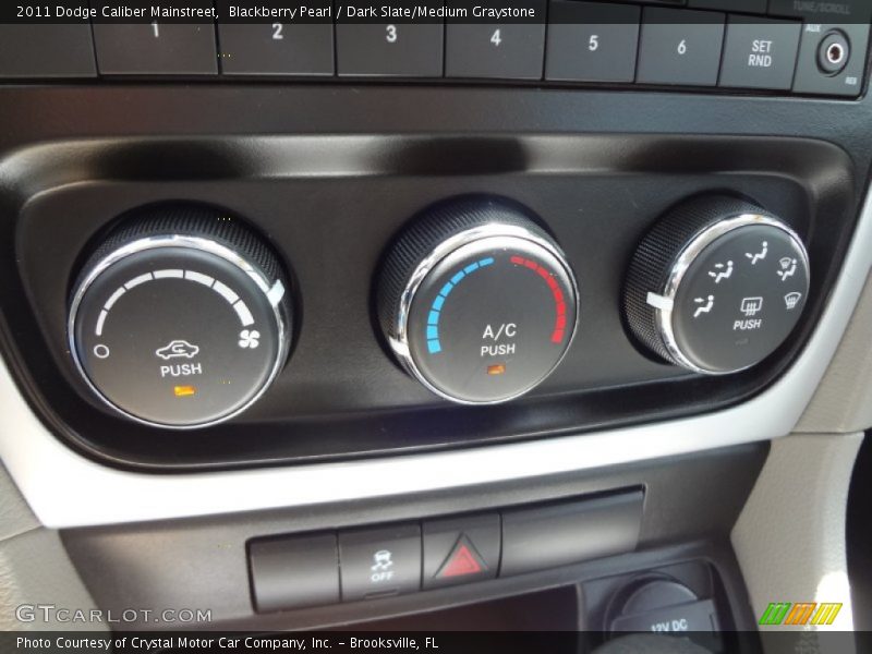 Blackberry Pearl / Dark Slate/Medium Graystone 2011 Dodge Caliber Mainstreet