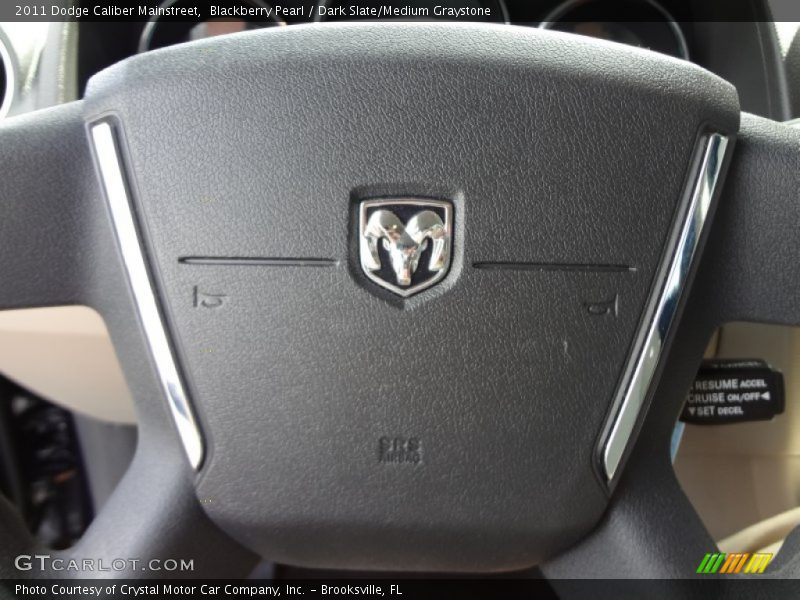 Blackberry Pearl / Dark Slate/Medium Graystone 2011 Dodge Caliber Mainstreet