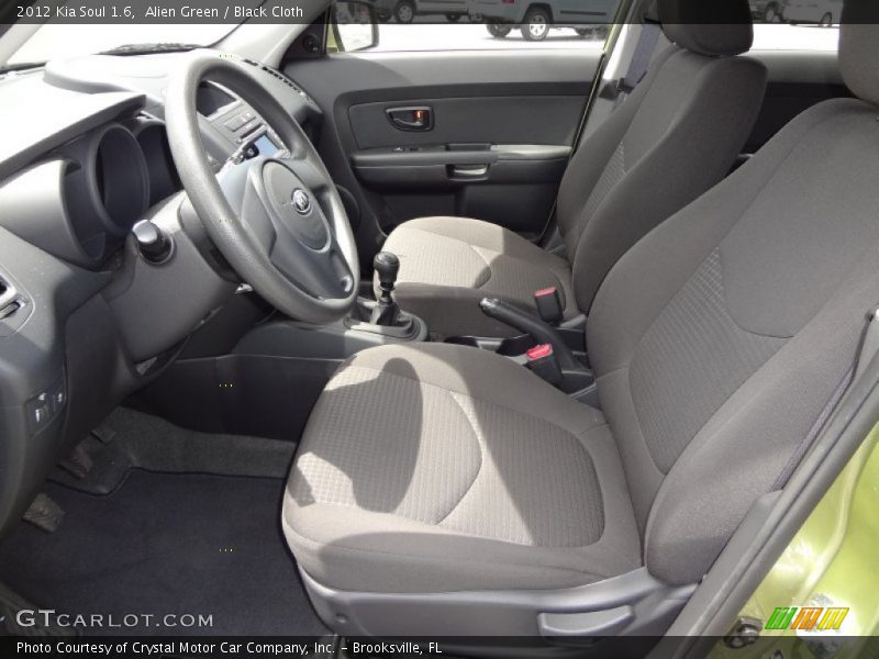 Alien Green / Black Cloth 2012 Kia Soul 1.6