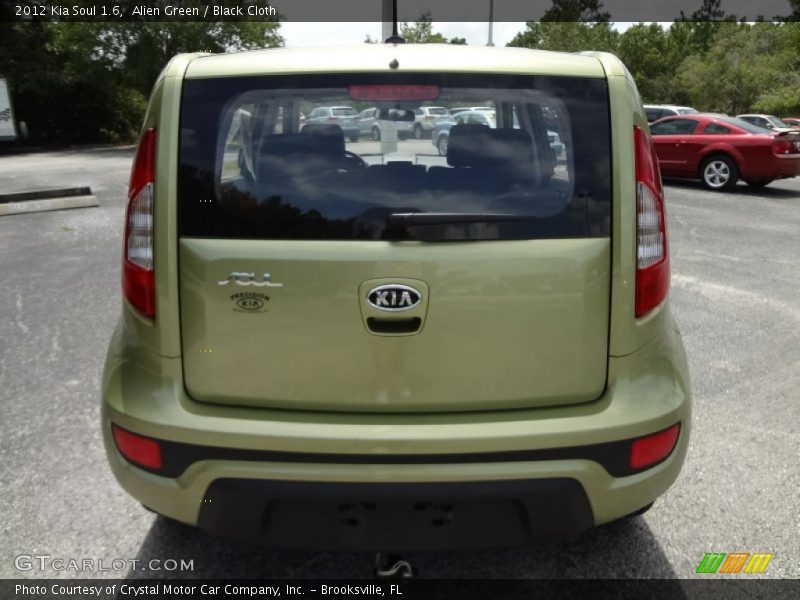 Alien Green / Black Cloth 2012 Kia Soul 1.6
