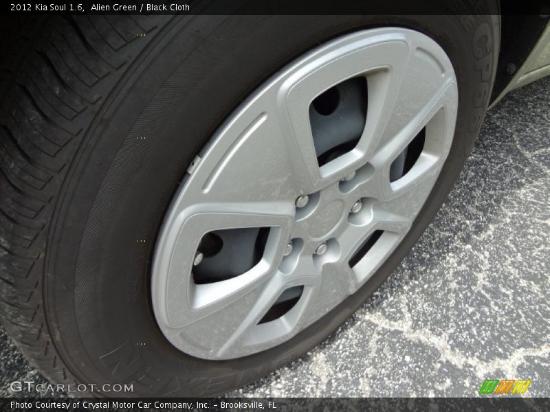 Alien Green / Black Cloth 2012 Kia Soul 1.6